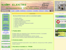 Tablet Screenshot of elektro-in.cz